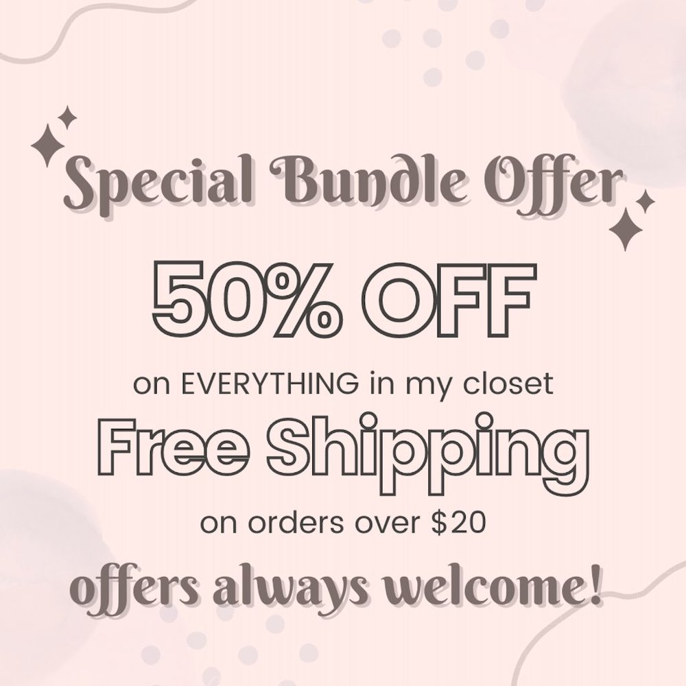 ✨Special Bundle Offer✨Offers Always Welcome✨
